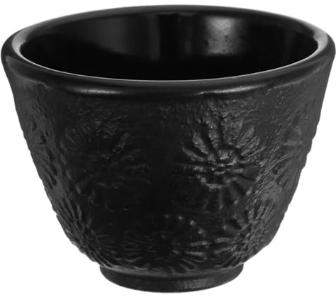 Gatuida Tasse à Thé En Fonte Noire Vintage De Style Japonais Pour Thé Et Expresso Boissons Chaudes