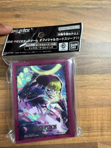 ONE PIECE Card Game Official Card Sleeve 11 Don Quixote Rosinante