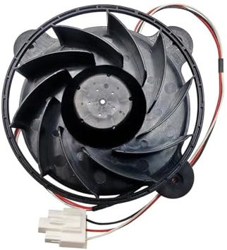 Quixpszto 12035GE-12M-YT Kühlschrank-Lüftermotor, kompatibel mit Samsung, kompatibel mit Haier-Kühlschrank, 3-adriger Kühlschrank mit Variabler Frequenz