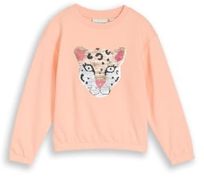Tom Tailor Mädchen Kinder Sweatshirt mit Pailletten-Muster