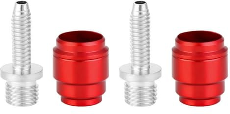 Bbajszx Schnellspanner Bremskomponente für Fahrräder, Scheibensysteme, Starke Konstruktion aus Aluminiumlegierung, einfache, geringes Gewicht, hochfester Schnellspanner Winkelkopf