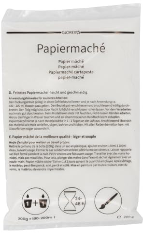 Papiermaché/Pappmaché pulverförmig (500 Gramm)