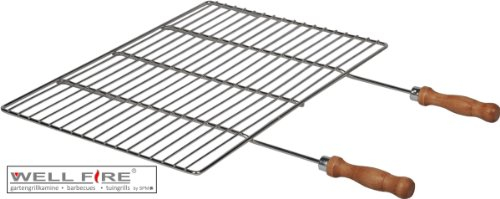 Wellfire Grillrost 60x40 cm Edelstahl