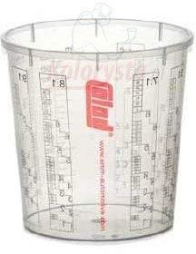 Colad Mixing Bowl with Scal Paint Filler Pot without Lid 2300 ml Pack of 50
