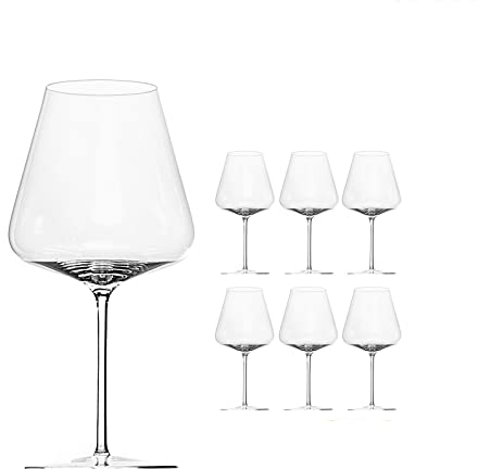 Sophienwald Original 6 Stk Rotwein Glas + Poliertuch im Set Collection PHOENIX©