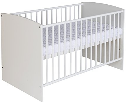 Schardt 03 492 02 02 Kinderbett, 60 x 120 cm, Classic White
