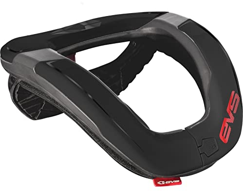 EVS Sports Unisex Kinder R4-ywh EVS Sports R4 Neck Brace KID, Schwarz, Jugend EU