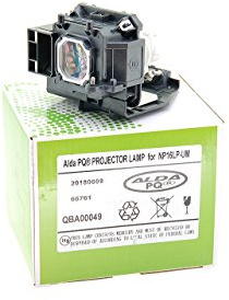 Alda PQ-Premium, Lampe de projecteur Compatible avec NP16LP-UM, 100013229 pour NEC UM280W, UM280WI, UM280X, UM280XI Projecteurs, Lampe avec boîtier