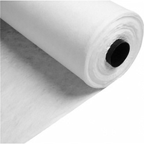 spudulica GeoTextile Membrane - 20 m2 piece of 100gsm Non-Woven Fleece Fabric, Weed Prevention, Soakaway, Artificial Grass Underlay, Driveways Equestrian Applications