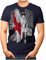 OM3® - England-Soccer-Girl - Herren T-Shirt Fan Support Fußball Trikot Sexy Frau Great Britain Vintage Weiß XXL