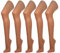 Disée Stützstrumpfhose für Damen - Semi blickdichte Strumpfhose mit Kompression in unterschiedlichen Farben - 40 DEN - 1 Paar, Size:42-44, Farben:perle