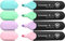 Schneider Job 150 Pastell Textmarker (aus recyceltem Kunststoff, ausgezeichnet mit Der blaue Engel) 4er Etui sortiert, türkis, mint, flieder, rosé