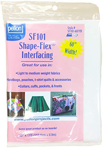 Pellon Shape-Flex Woven Interfacing-White 60 X1yd