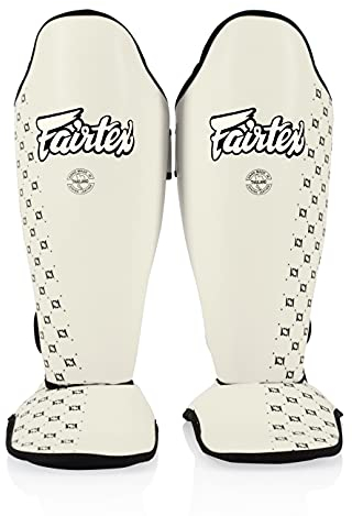Fairtex SP5 Muay Thai Schienbeinschoner für Männer, Frauen, Kinder | Hochwertig, leicht & langlebig | Erweiterter Schutz gegen Schienbeinschmerzen beim Training oder Sparring