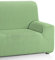 Martina Home Emilia Sofabezug, Baumwolle Polyester, Grün (Mus), 2 Sitzers (120 bis 170 cm)