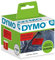 DYMO Original LabelWriter Versandetiketten/Namensschilder (Groß) | Schwarz auf rot | 54 mm x 101 mm | selbstklebend | Rolle mit 220 Easy-Peel-Etiketten | für LabelWriter Etikettendrucker