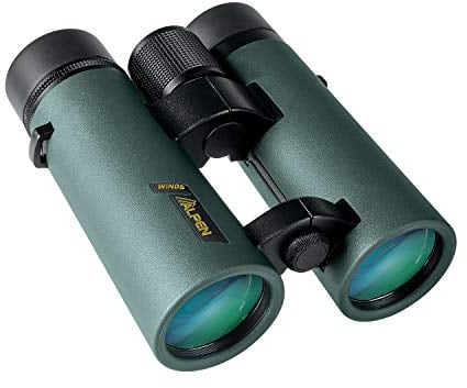 Alpen Wings 8x42 wasserdichtes Fernglas BAK 4 Optik mit langer Augenentlastung und voll mehrfach vergüteter Optik