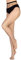 Annes styling Medias de red de malla de diamante para mujer, Angelina Nero, M-L