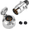 SPARKMOTO Anhänger Metall Stecker 7 Polig Steckdose 7 Polig Set,12V Wasserdicht Aluminiumgehäuse 7 Polige Anhänger Stecker Steckdose Für Anhänger Wohnmobil Wohnwagen AHK Adapter Stecker Steckdose