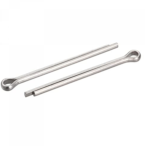 sourcing map 30 Stück Geteilter Splint Clip Befestigung aus Edelstahl für Automobil Mechanik 3 mm x 40 mm