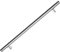 Vigevee Edelstahl Handlauf 100 cm, Treppengeländer Geländer Wandhandlauf Wand Treppe mit Wandhalterung und Endkappen, Treppengeländer Innen und Außen für Treppen, Brüstung, Balkon