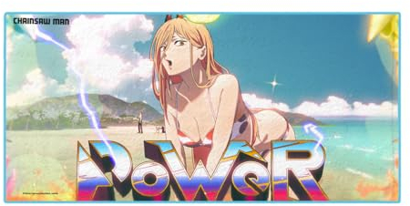 Crunchyroll - Chainsaw Man - Power - Strandtuch, Towel - 150x75cm - original & lizensiert