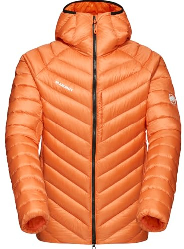 Mammut Broad Peak IN Hooded Jacket d'tangerine/black M