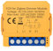 Smart For ZigBee Dimmer Switch Module, 1/2 Way Dark Box Intelligent Switch, DIY Smart Light Switch, Voice Control, Home Remote Control(2 gang)