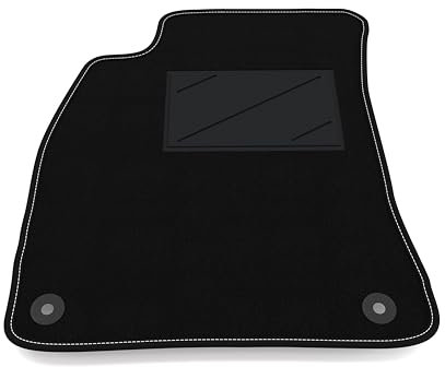 Automatte nur auf der Fahrerseite, 1 Stück, kompatibel mit Audi A5 8T3 Coupè 2007-2016| 1 maßgeschneiderter Teppich