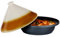 alpina Tajine 2,5L - Couscoussier Induction avec Couvercle Céramique Ø30cm - Casserole Tout Feux - Idéal pour Tajines et Couscous - Élégant et Durable, Noir