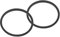 QUARKZMAN Joint en Caoutchouc Remplacement 40 Oz, 2 Pièces 3 Diamètre en Forme O pour Couvercles Refermables pour Gobelets Isothermes en Acier Inoxydable, Noir