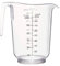 1L Plastic Measuring Jug | 1000ml | Clear | Lightweight | Easy to Read Measurements | BPA-Free Plastic Cups with Handle - by Best House