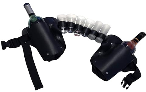 Bierflaschen-Bauchtasche, Bierdosenhalter, Gürtel, verstellbare Taille
