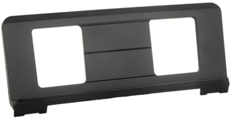 HIAKDOFT Thickened Plastic Music Score Holder Stand, Electric Piano Sheet Storage Bracket, Black Music Sheet Organizer Suitable for Desktop and Home Use