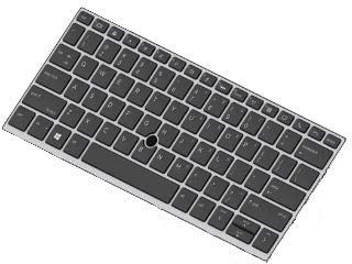 HP DualPoint・Ersatztastatur Notebook・hinterleuchtet (L13697-031)