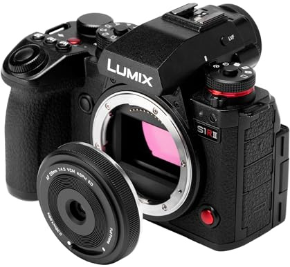 VILTROX 28mm F4.5 Pancake Vollformat Objektiv für L Mount | AF 28mm f4.5 Autofokus Objektiv für LUMIX S5Ⅱ S5 S1R S9 S1, kompatibel mit LEICA SL2 SL3 SIGMA FPL BF
