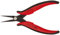 Hakko CHP PN-2006 Long-Nose Pliers, Pointed Nose, Flat Outside Edge, Smooth Jaws, 32mm Jaw Length, 1.2mm Nose Width, 3mm Thick Steel