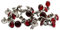 Allstarco Remaches de diamantes de imitación acrílicos H103 de 11 mm para prendas de cuero, costura y manualidades, fabricación de joyas a granel, pulseras, bolsos, chanclas – 100 piezas