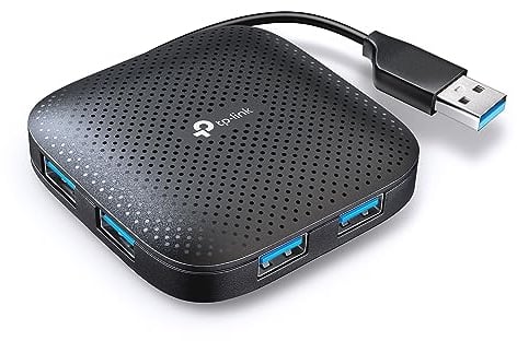 TP-Link USB 3.0 Hub 4 Port Compatible Con MacBook, Surface, Chromebook, Ultrabook, Laptop, iMac, PC, Rasberry Pi, Xbox, PS3/4, Smart TV y TV Box (UH400)