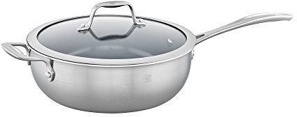 ZWILLING Spirit - Padella antiaderente in ceramica, 4,6 qt, in acciaio INOX