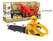 Teorema - Taglialegna Motosega Giocattolo per Bambini, a Batteria con Suoni e Funzioni reali, Catena Rotativa