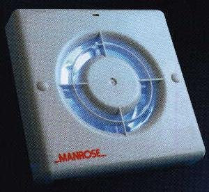 Manrose XF100 Automatic Shutter Extractor Fan Standard Timer Pullcord Humidity (Humidity (+ Timer if Needed))