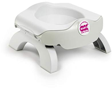 OK Baby N39056835X Roady - 3 in 1 Reisetöpfchen & Toilettenring, weiß