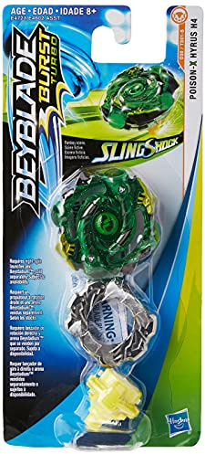 Beyblade Burst Turbo Slingshock Single Top - Poison X Hyrus H4