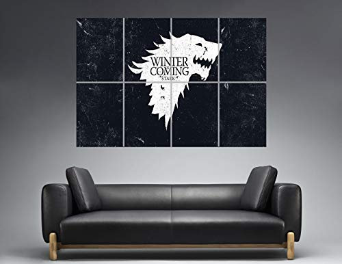 Game of Thrones Winter is Coming New Poster A0 Large Print 02