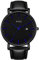 BUREI Herren Uhren Ultra Dünne Schwarze Minimalistische Quartz mit Datumsanzeige (schwarz)