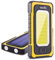 WARSUN Lampada da Lavoro ricaricabile dell'officina lampada di ispezione LED ricaricabile torcia elettrica portatile torcia magnetica (USB + ricarica solare) (Giallo)