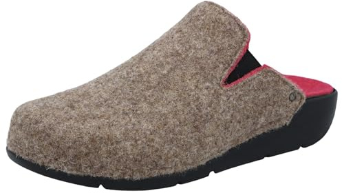 Berkemann Damen Berkoflex Clogs Filz Wide Fußbett: herausnehmbar