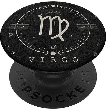 Ästhetisches Sternzeichen Jungfrau Astrologische Sterne Himmlisch PopSockets Klebender PopGrip