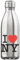 I Love NY I Love New York Bottiglia d'Acqua Termica isolata sottovuoto Argento
